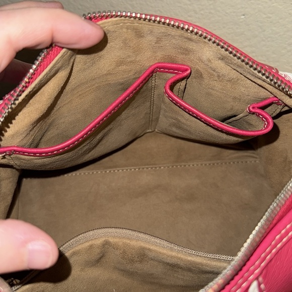 MCM Authentic mini pink white bag Boston - Picture 4 of 16